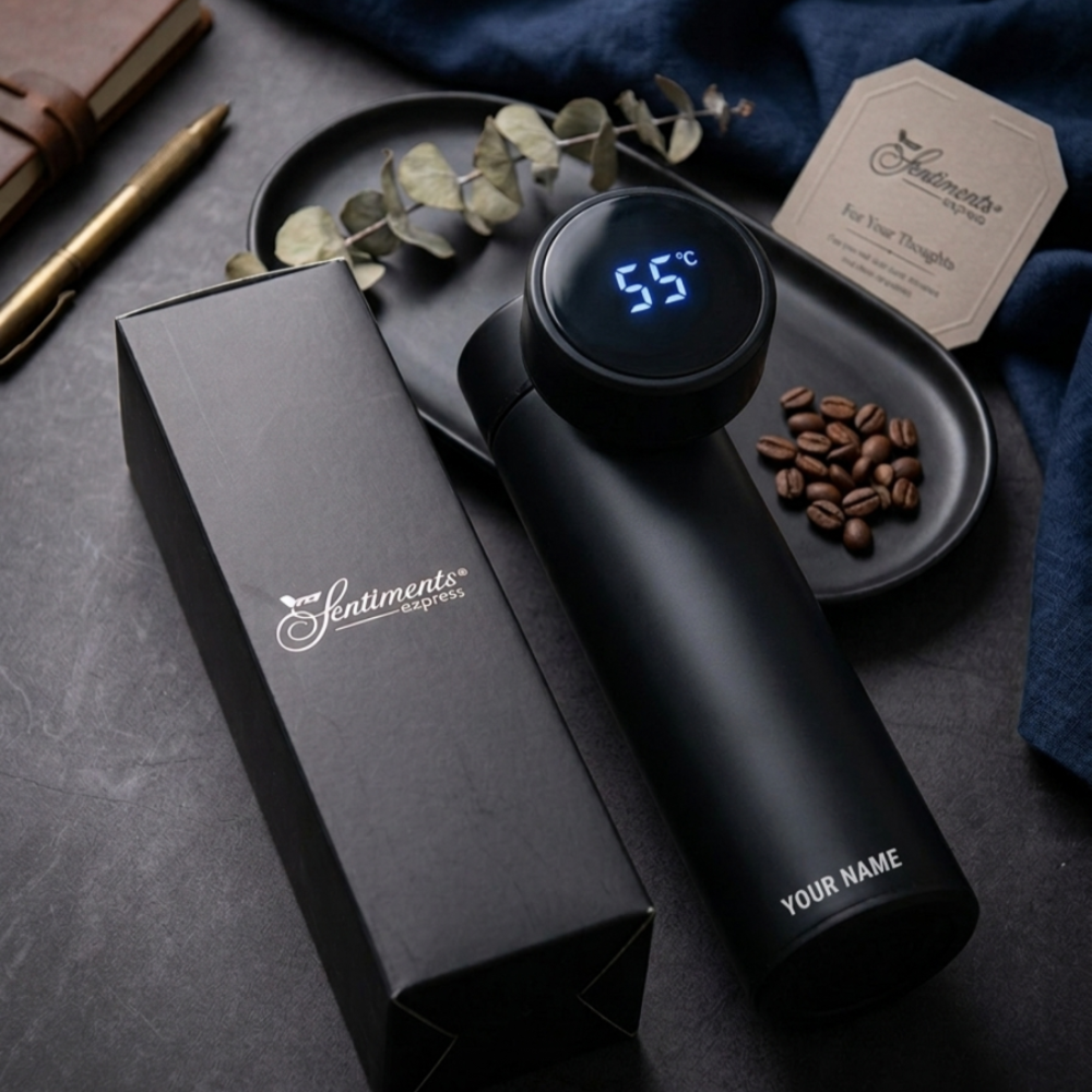Smart LED Temperature Bottle