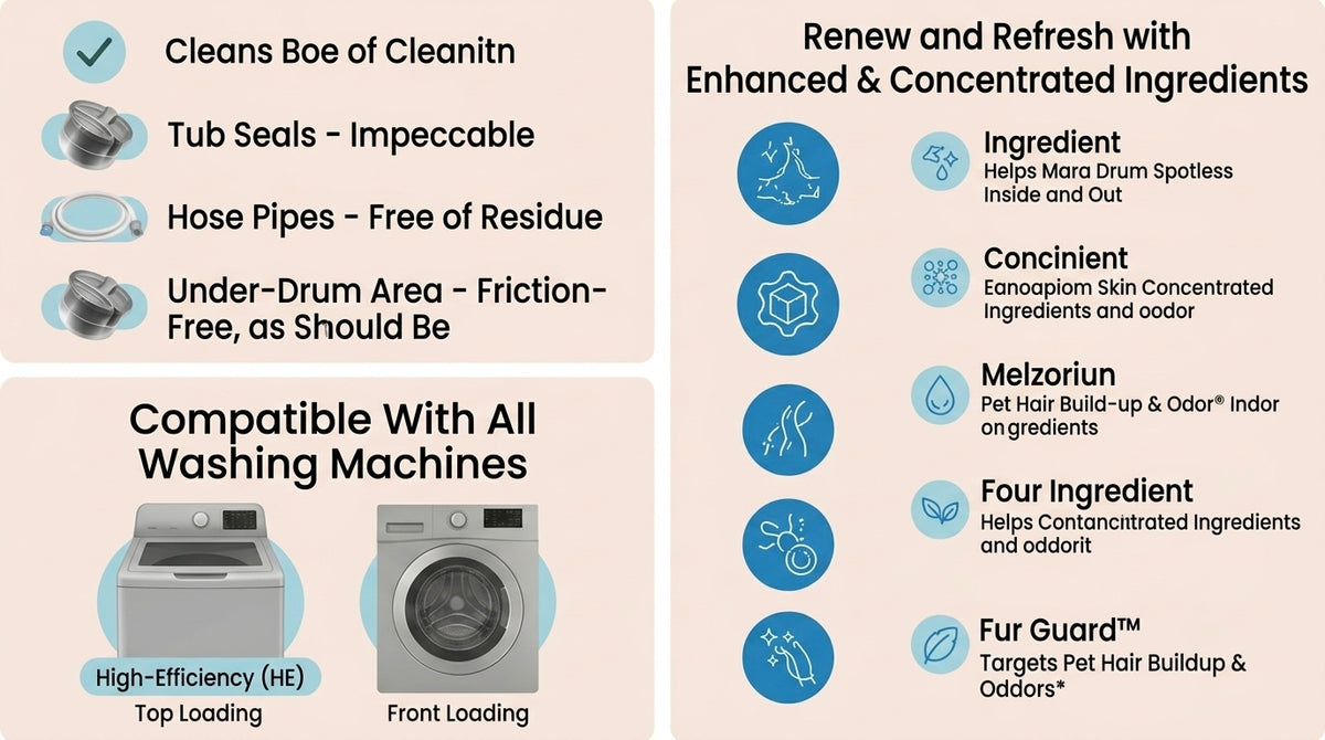 DailySolve Washing Machine Cleaner Ultra