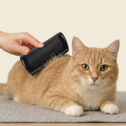 DailySolve Professional Pet Deshedding Brush & Grooming Tool – Ergonomic Anti-Slip Design with Stainless Steel Blade for Dogs, Cats, Rabbits, and Horses