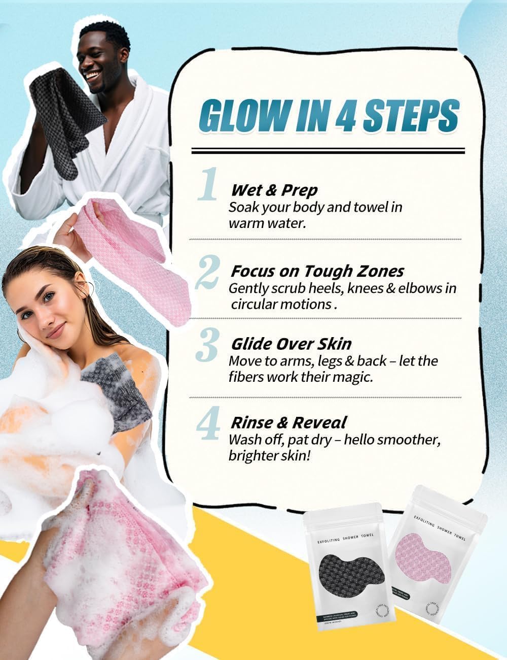 Exfoliating Towel