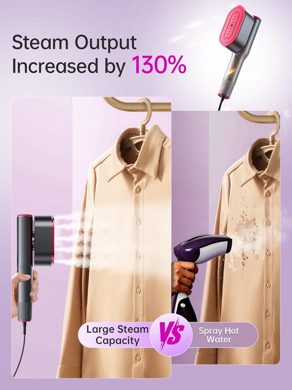 QuickFold Travel Steam Iron Pro