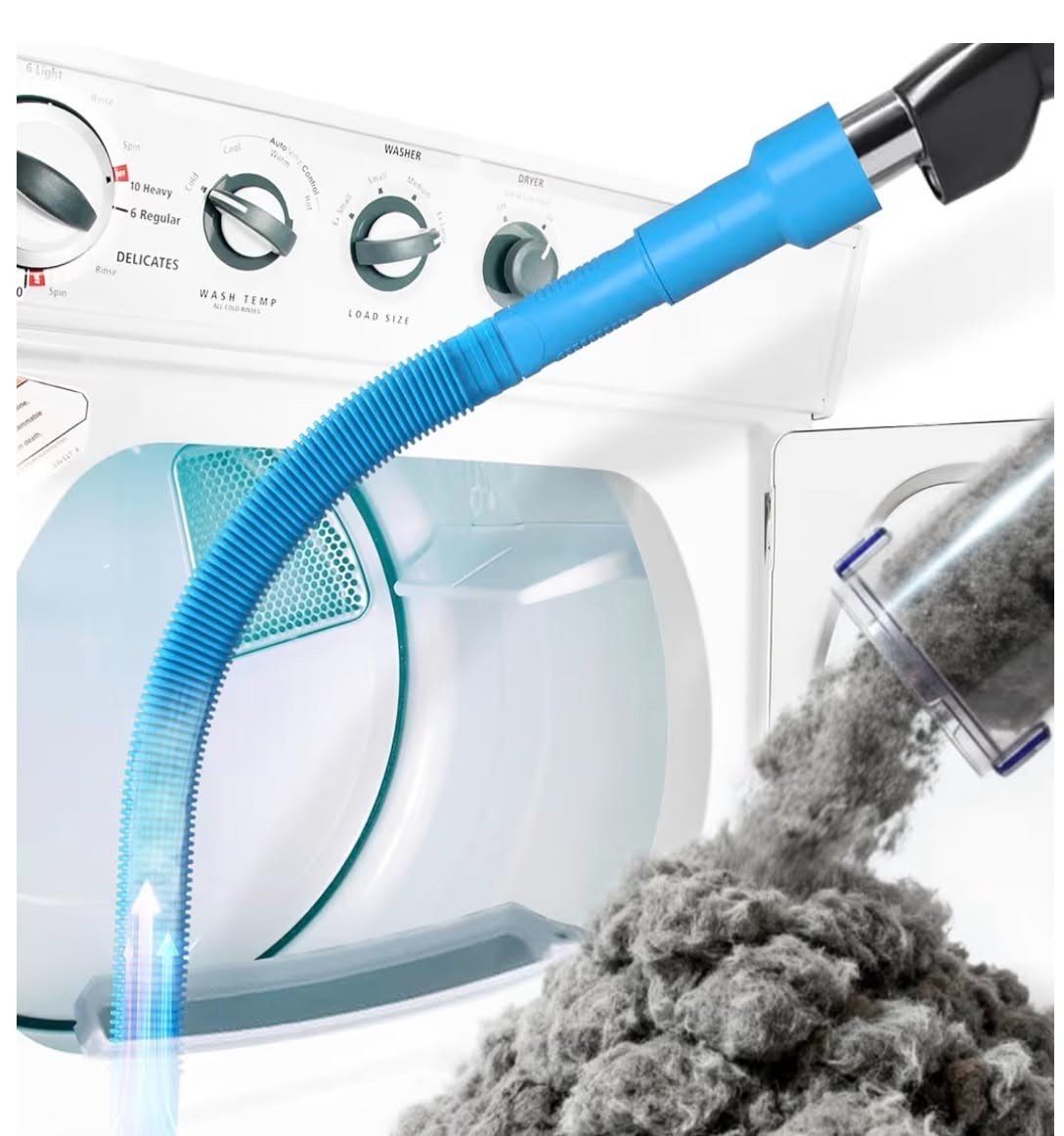 Dryer Vent Cleaner Vacuum Kit