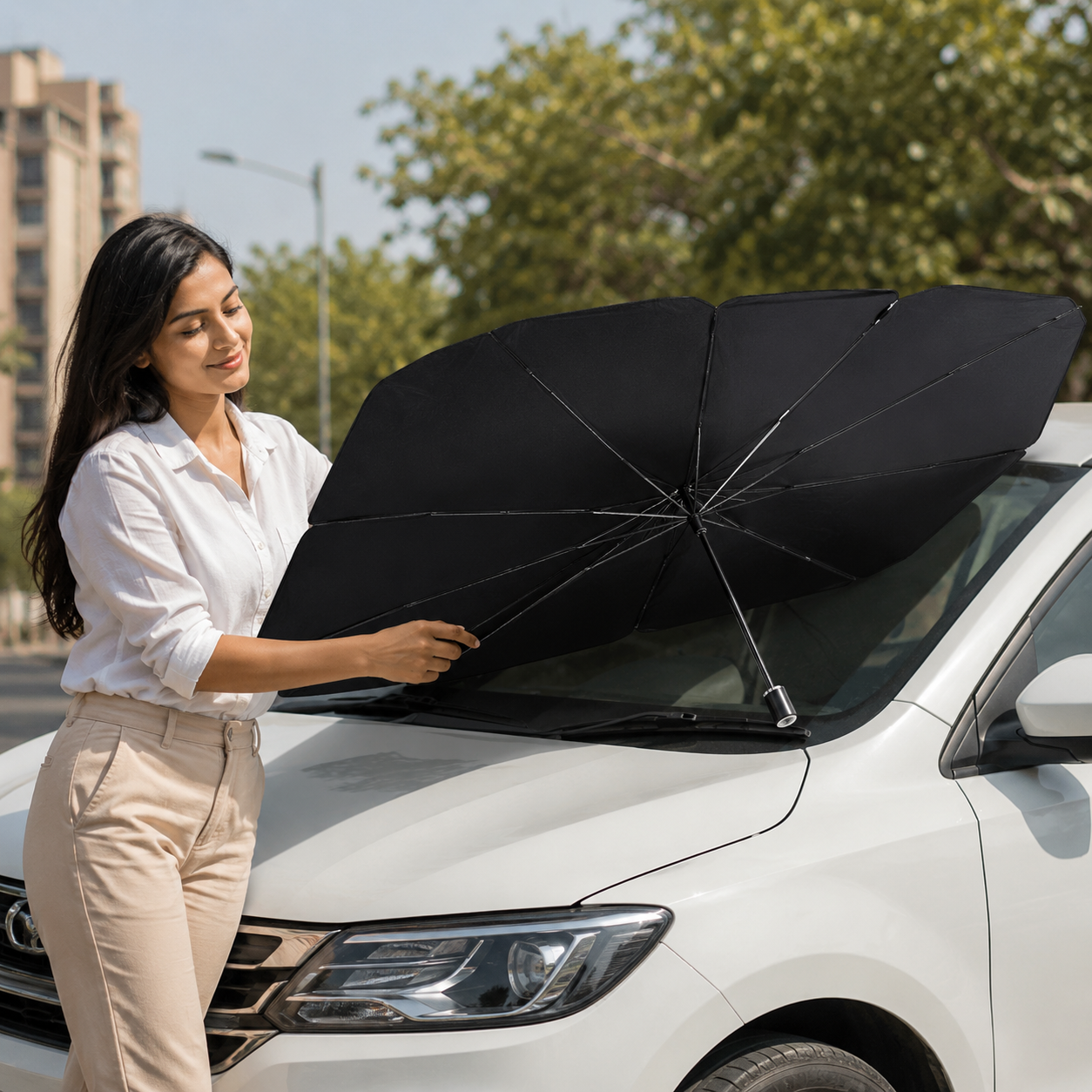 Car Windshield Sun Shade Umbrella