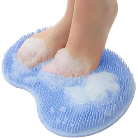 Silicone Shower Foot and back Scrubber Mat