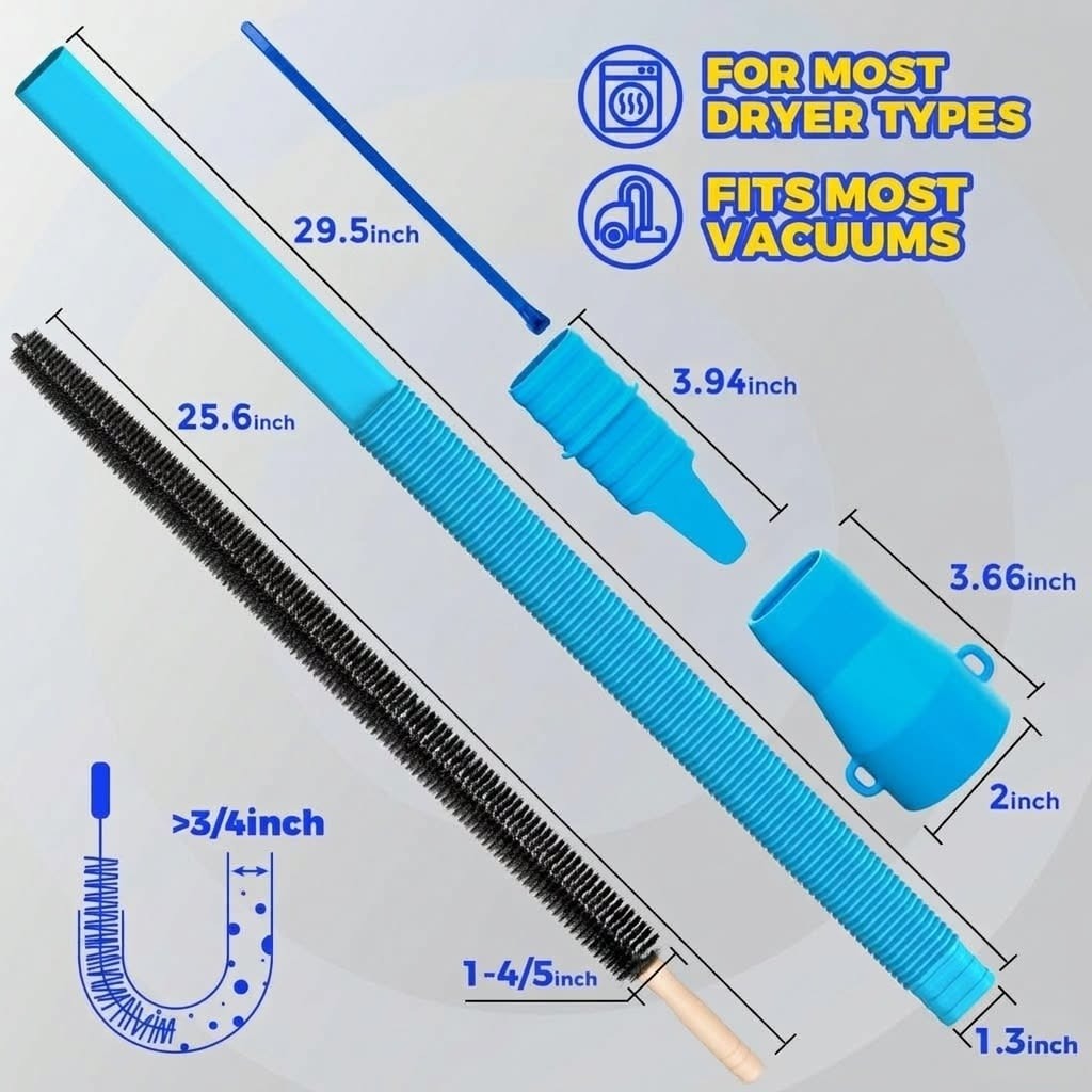 Dryer Vent Cleaner Vacuum Kit