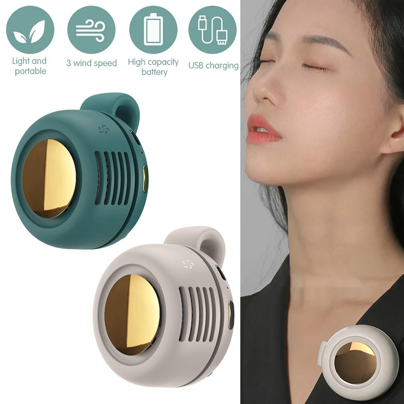 Portable Mini Bladeless Clip Fan