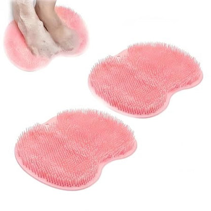 Silicone Shower Foot and back Scrubber Mat